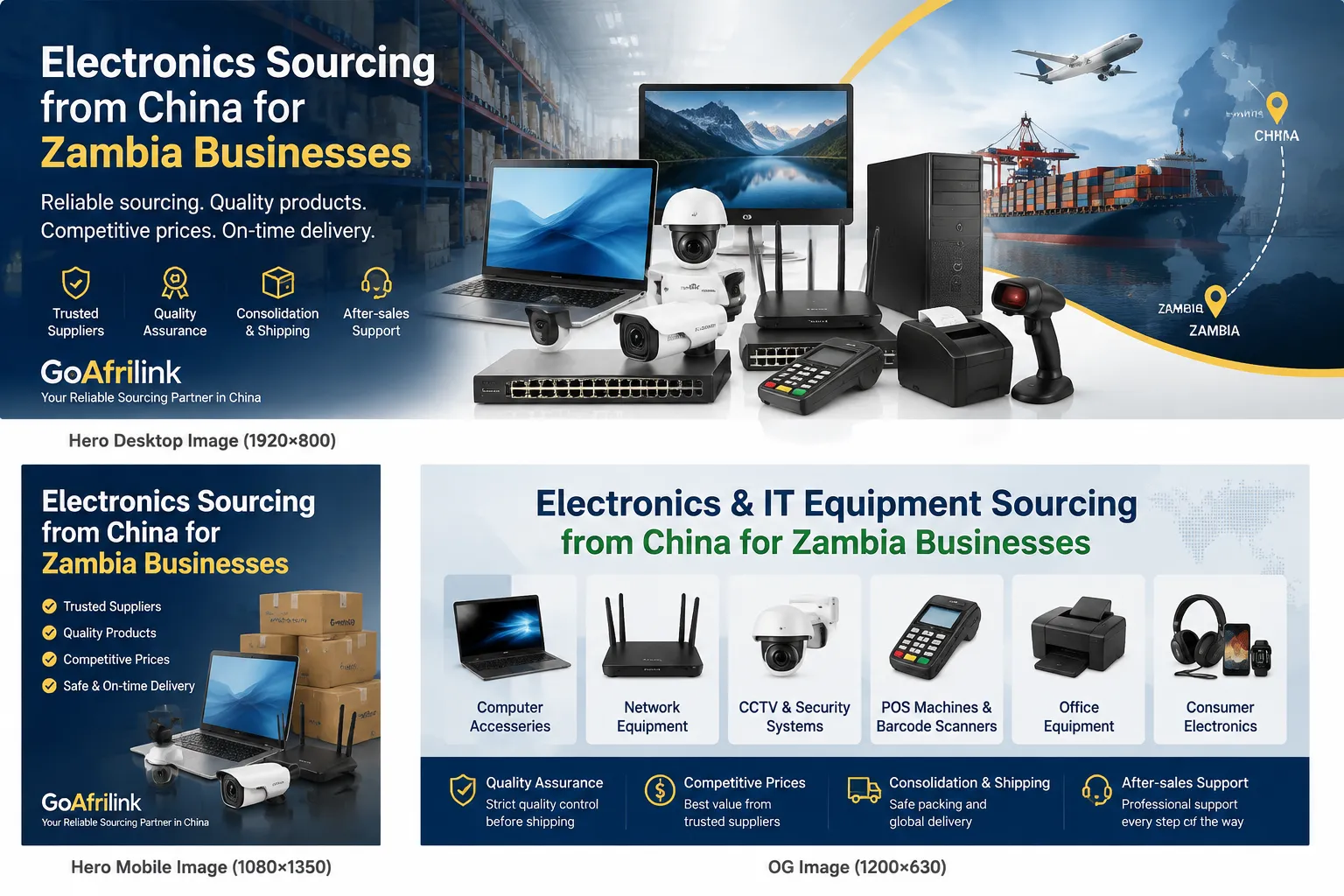 电子产品与商用设备 sourcing solution from China for customers in supported destinations