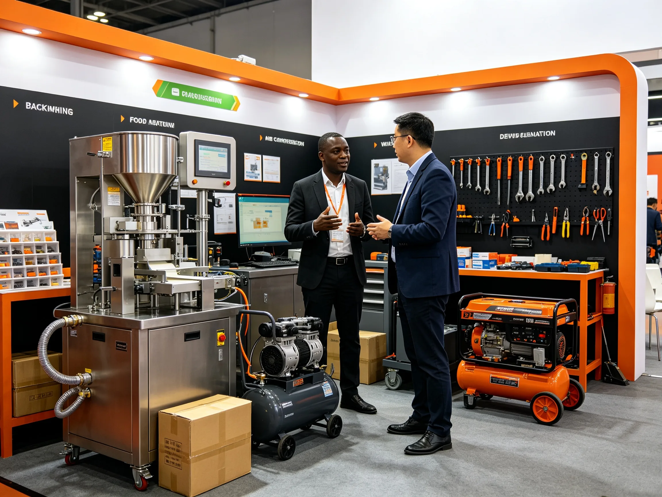 工业机械与工具 sourcing solution from China for customers in Zambia