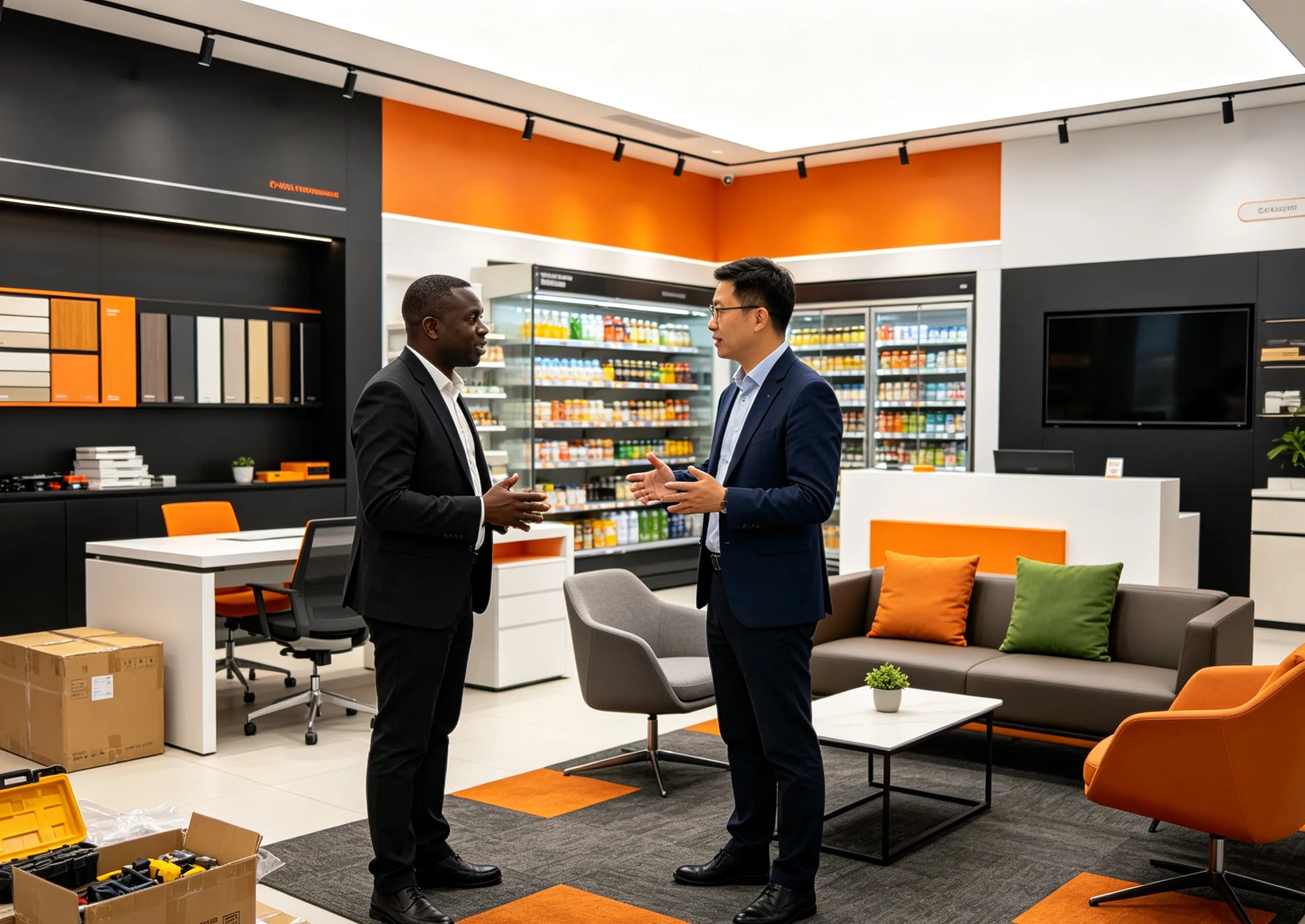 Furniture & Commercial Fixtures sourcing solution from China for customers in Zambia